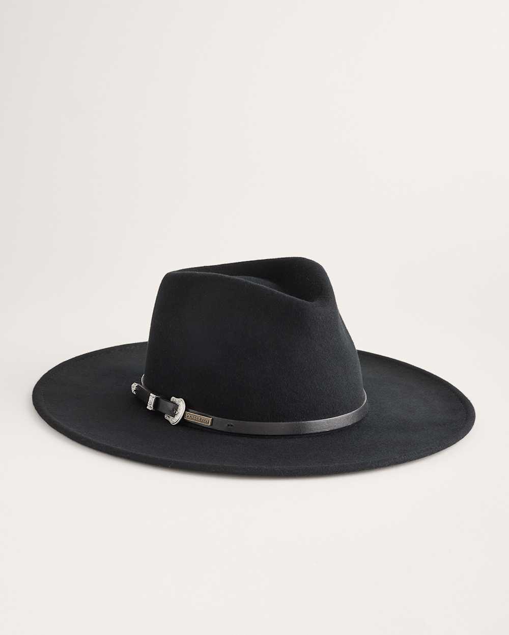 JACKIE WOOL FELT HAT IN BLACK image number 1