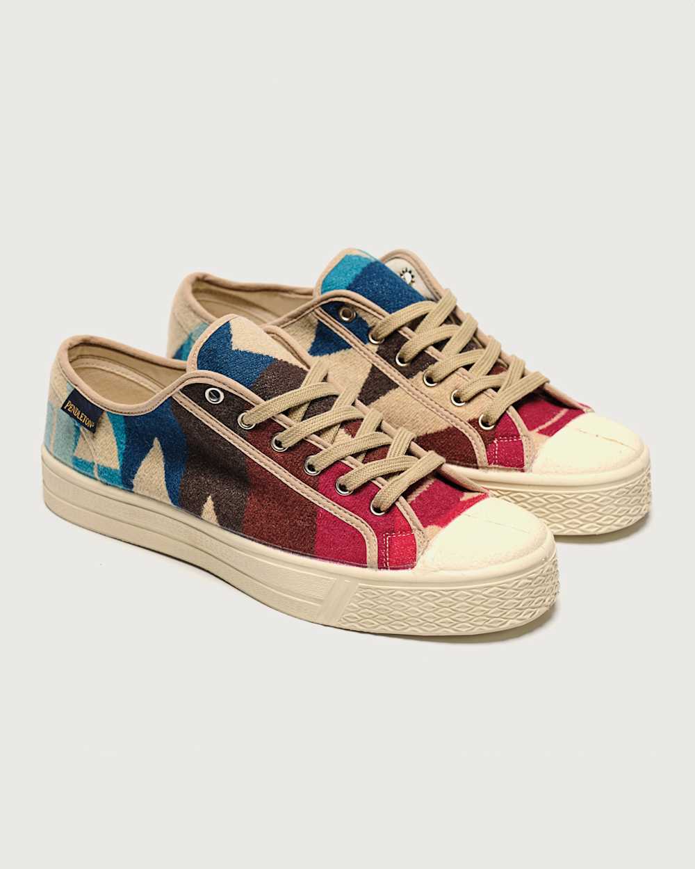 US RUBBER CO X PENDLETON BIG THUNDER LOW TOPS IN MULTI image number 1