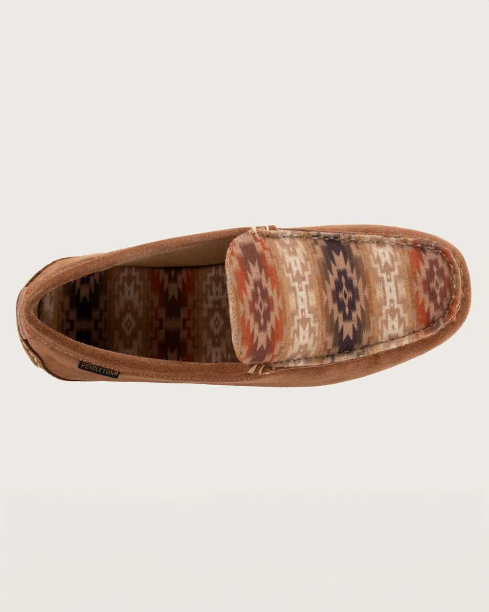 ALTERNATE VIEW OF MEN'S TAOS SLIPPERS IN BROWN image number 4