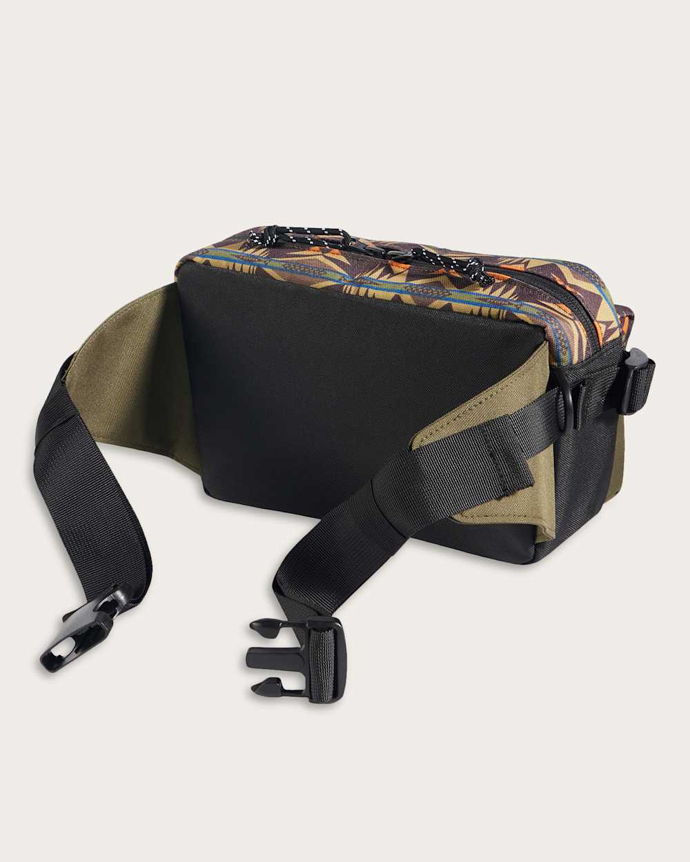 ALTERNATE VIEW OF MYSTIC LAKE EXPLORER SLING CROSSBODY IN OLIVE MULTI image number 2