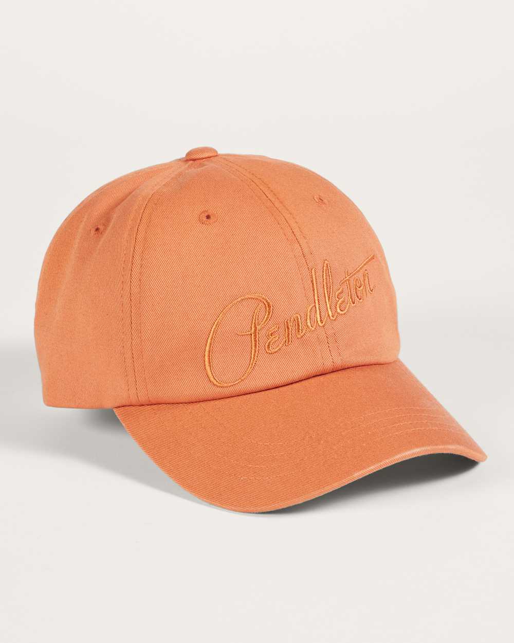 CLASSIC LOGO SIX-PANEL CAP IN ORANGE image number 1