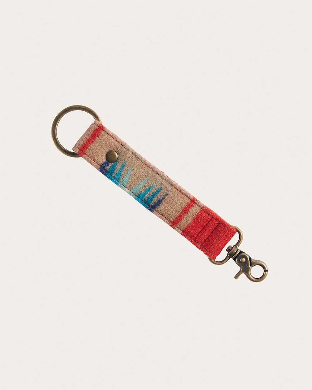 ALTERNATE VIEW OF HARDING KEY FOB IN CHILI RED image number 2