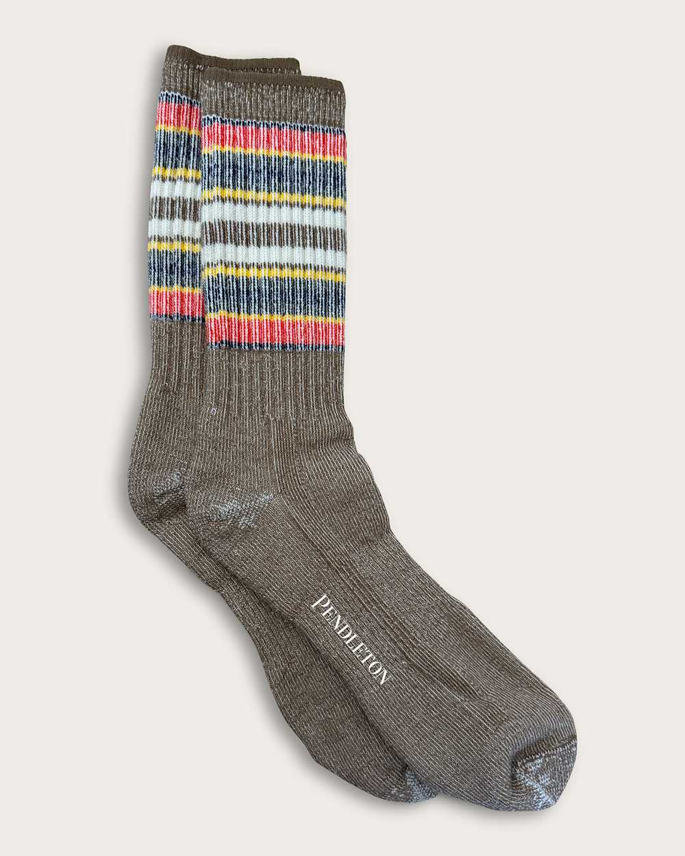YAKIMA HIKING SOCKS IN MINERAL UMBER image number 1