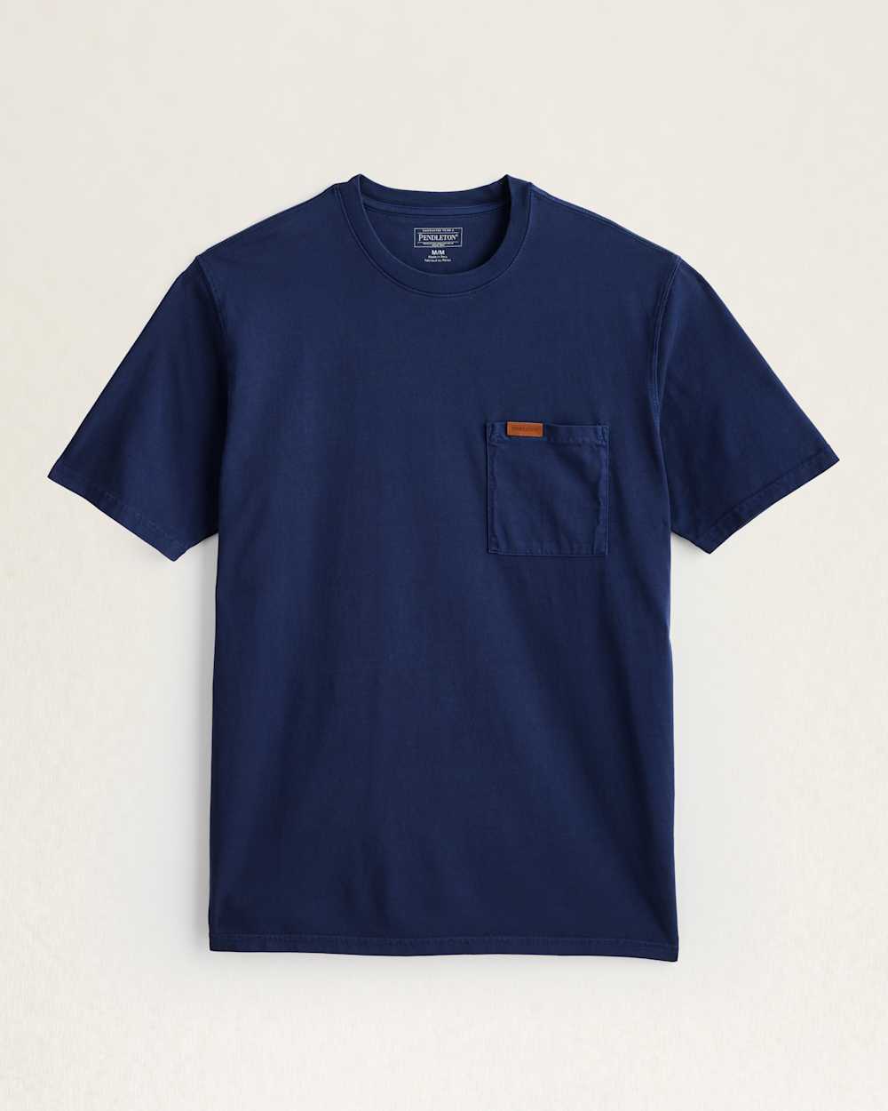 MEN'S SHORT-SLEEVE DESCHUTES POCKET TEE IN NAVY image number 1