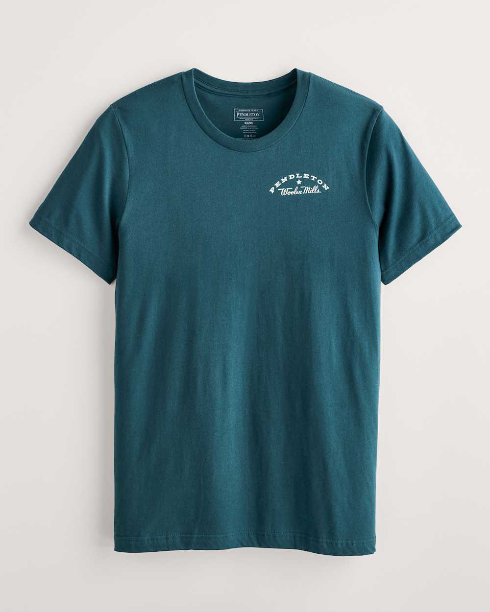 ALTERNATE VIEW OF MEN'S EAGLE GRAPHIC TEE IN ATLANTIC/MULTI image number 2