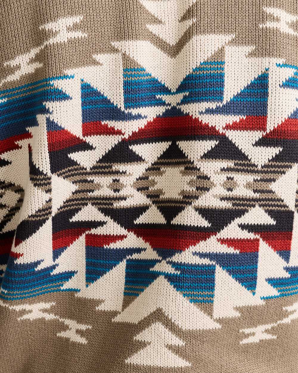 ALTERNATE VIEW OF MEN'S BRIDGE CREEK COTTON SWEATER IN STONE image number 5