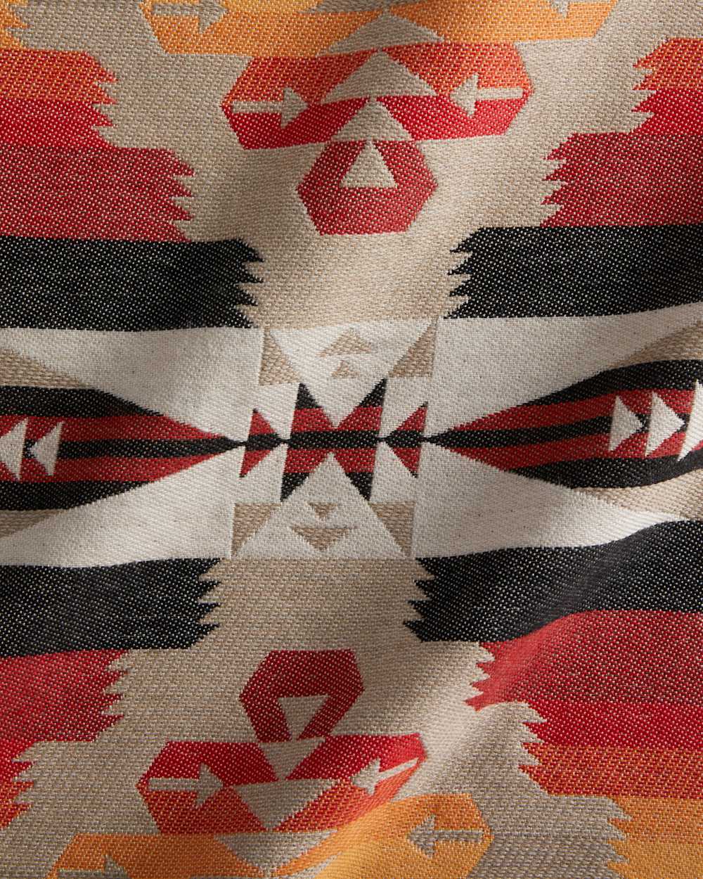 ALTERNATE VIEW OF SUNBRELLA TUSCON FABRIC IN TAN MULTI image number 2