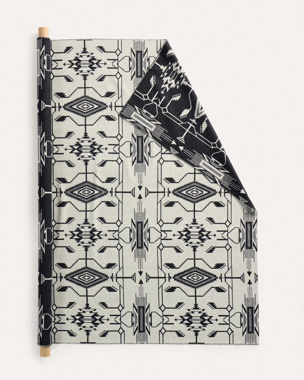 TSI MAYOH HEAVYWEIGHT JACQUARD FABRIC IN BLACK TSI MAYOH image number 1