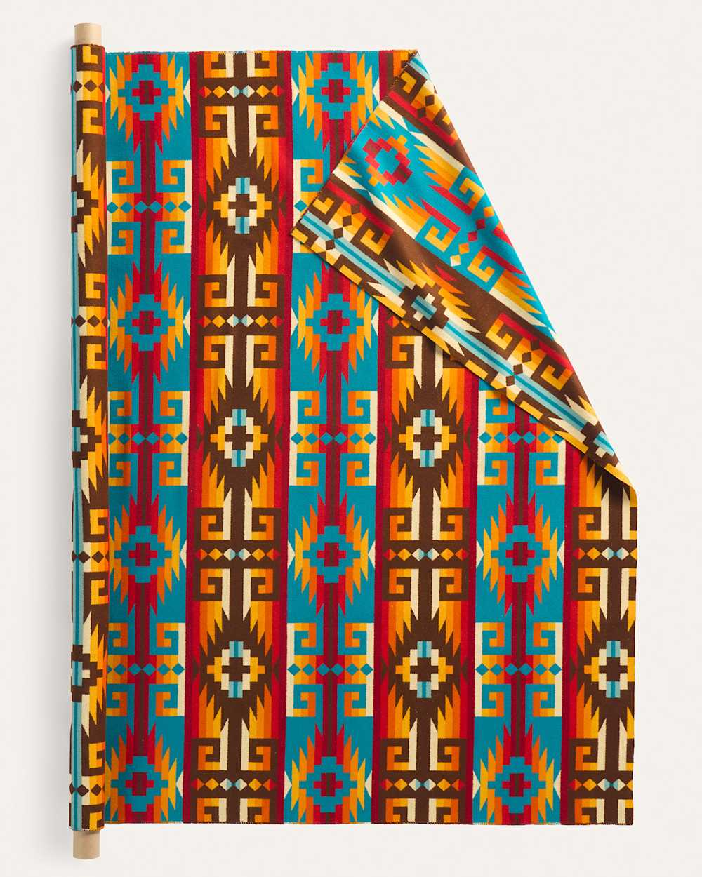 ALTERNATE VIEW OF RIO RANCHO HEAVYWEIGHT JACQUARD FABRIC IN BROWN image number 2
