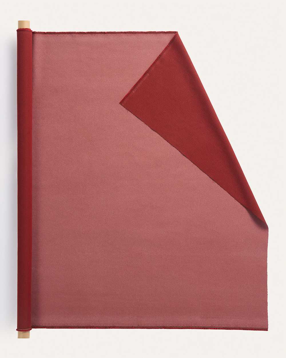 ALTERNATE VIEW OF SUNBRELLA X PENDLETON MILL CLOTH FABRIC IN OXBLOOD image number 2