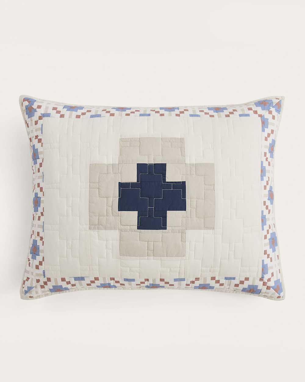 ALTERNATE VIEW OF MEADOW SUMMIT QUILT SET IN IVORY MULTI image number 4