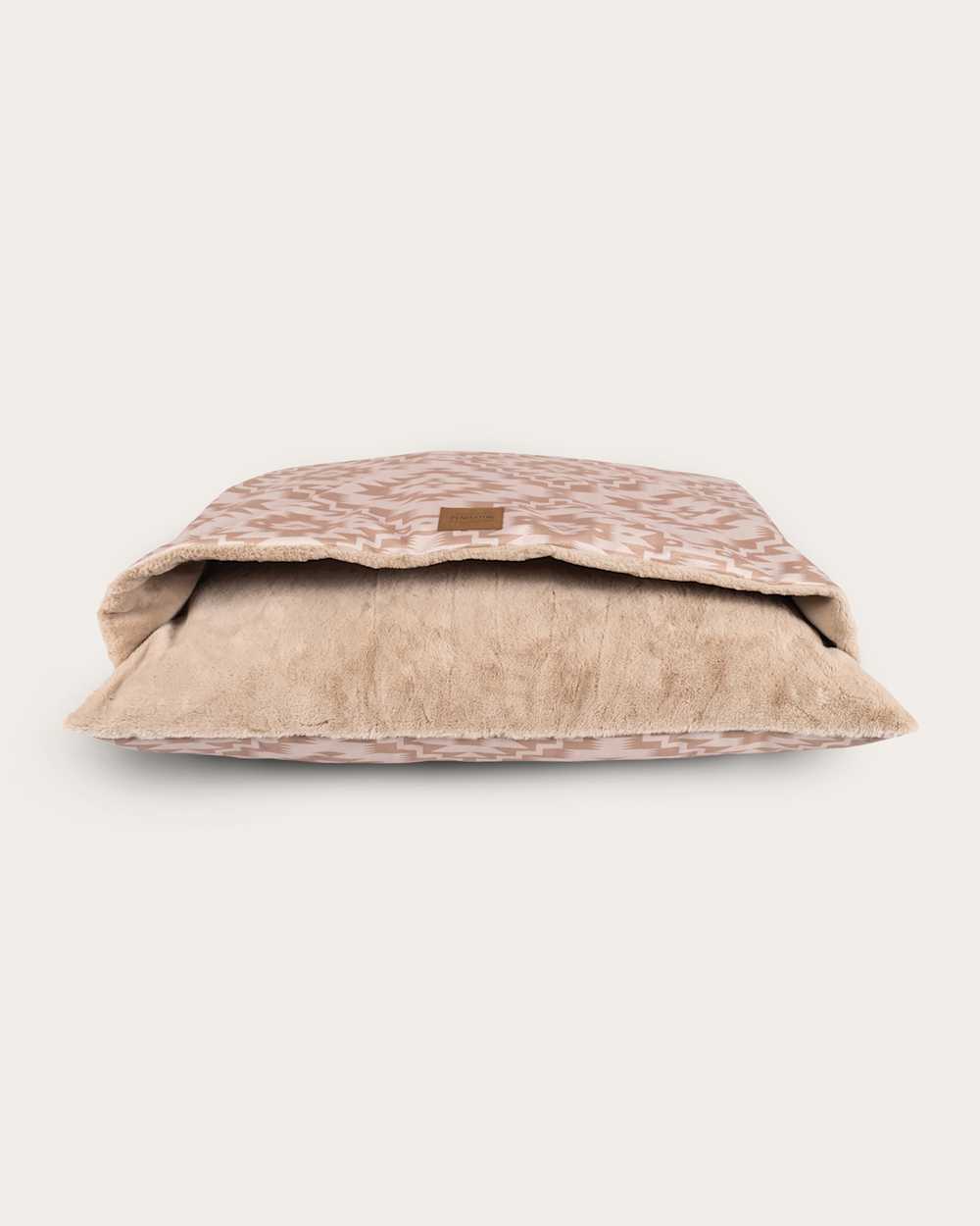 GINGER MESILLA BURROW PET BED IN GINGER MESILLA image number 2
