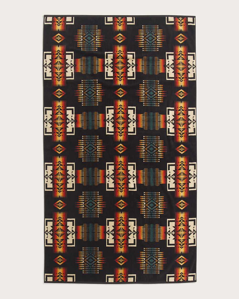 CHIEF JOSEPH SPA TOWEL IN BLACK image number 1