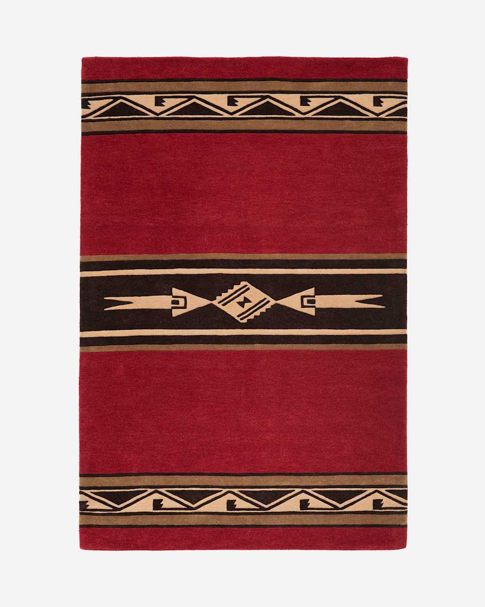 PUEBLO RUG IN RED image number 1