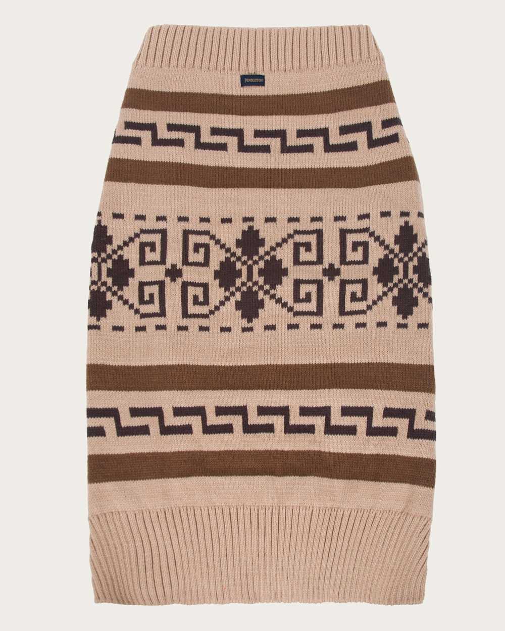 WESTERLEY PET SWEATER IN TAN/BROWN image number 2