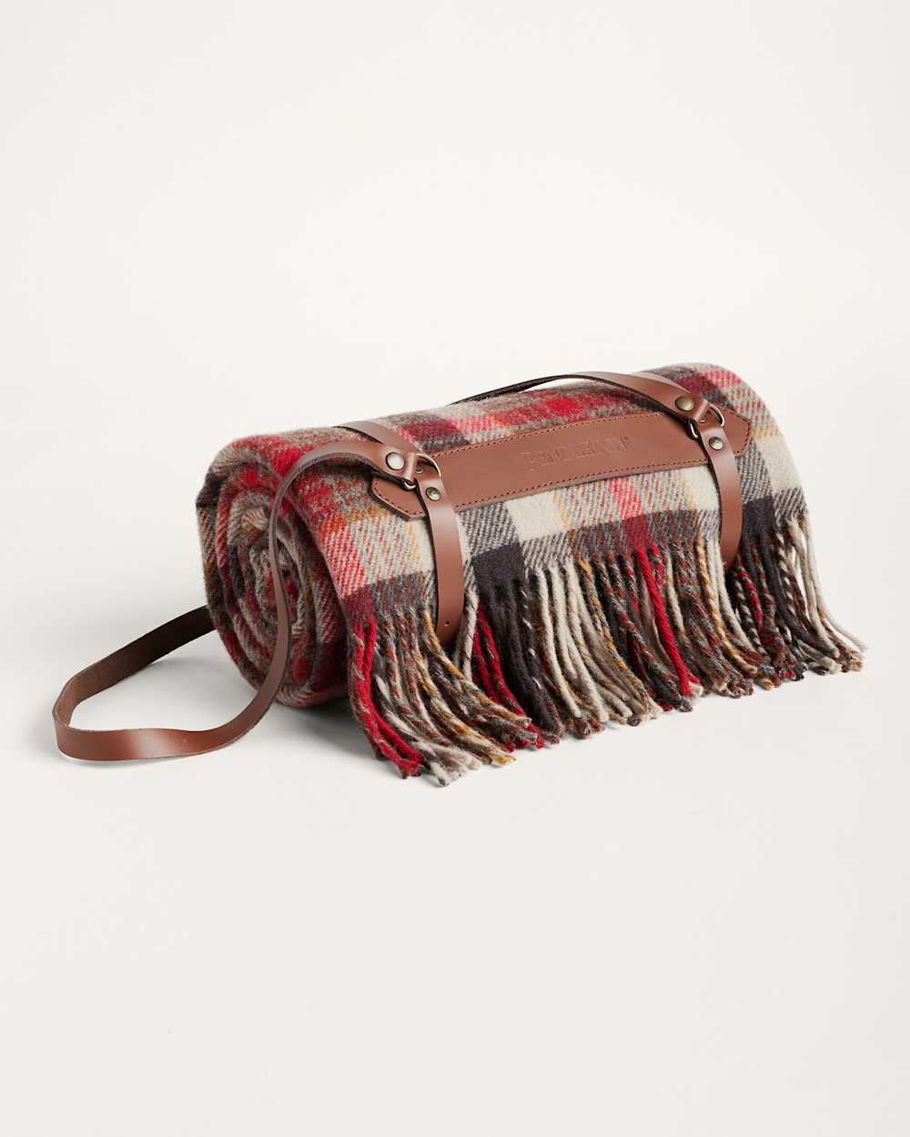MOTOR ROBE THROW WITH LEATHER CARRIER IN LASSEN image number 1