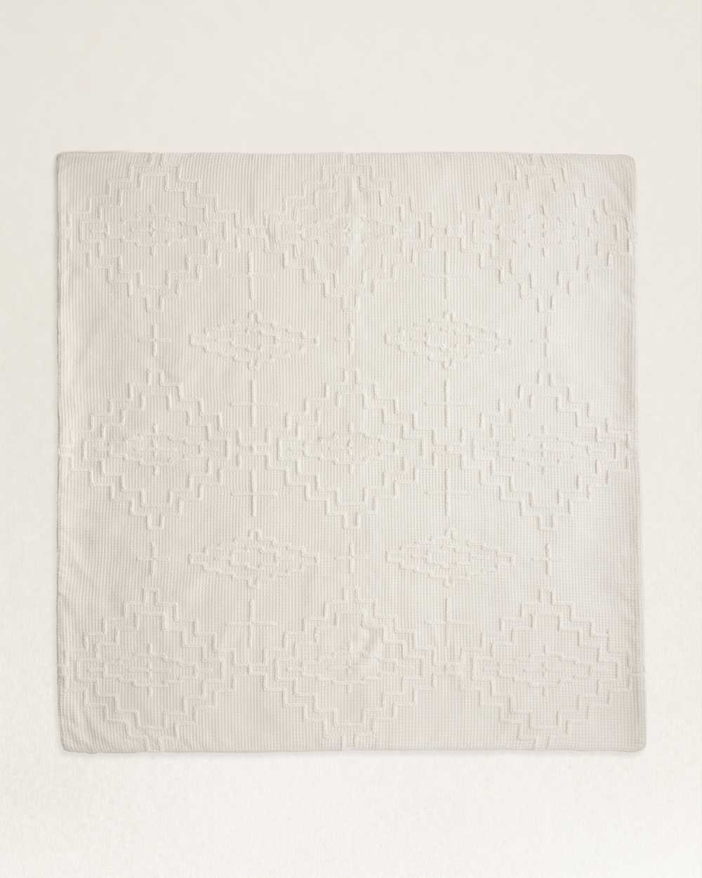 ALTERNATE VIEW OF KIVA STEPS COMFORTER SET IN IVORY image number 5