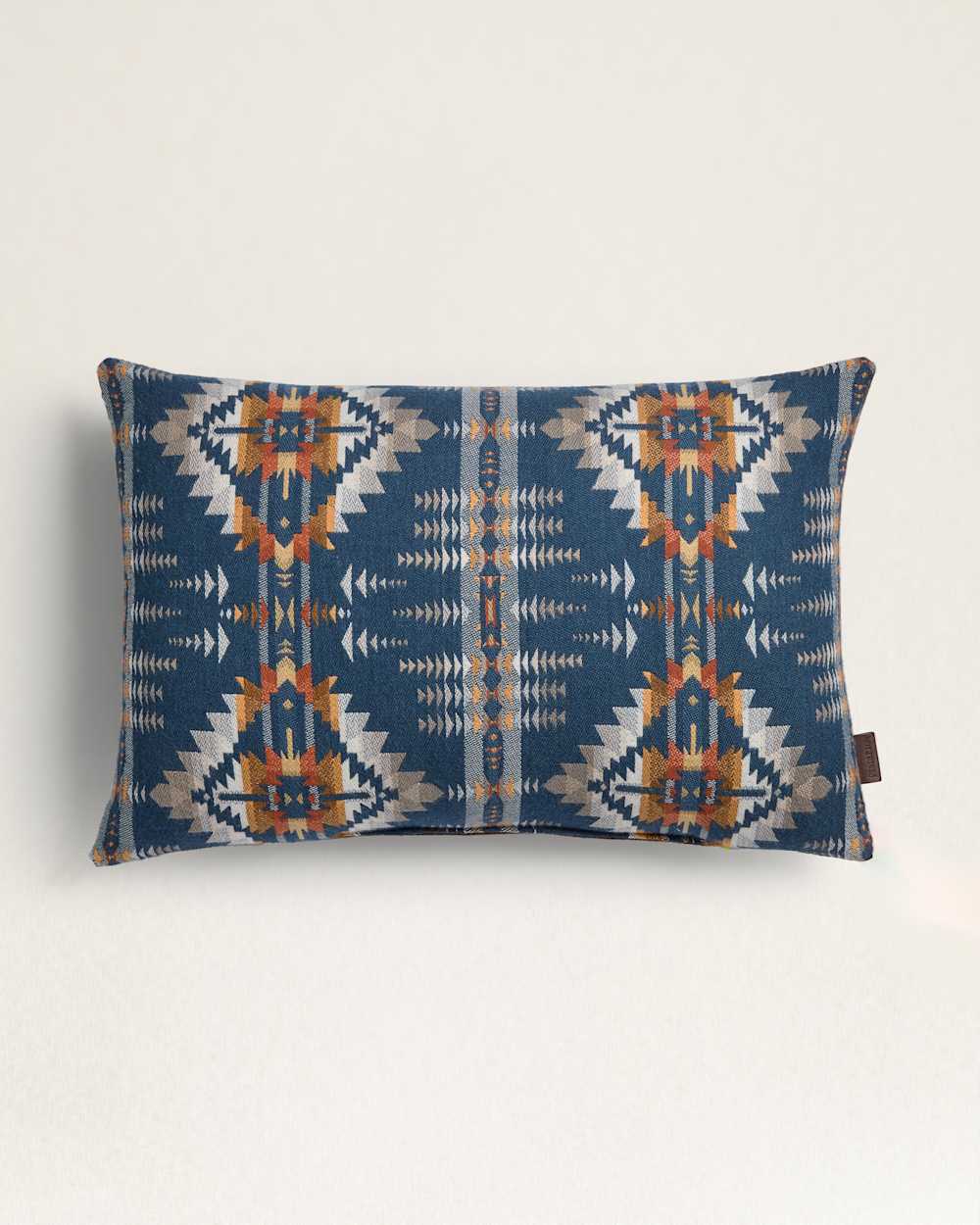 SUNBRELLA X PENDLETON LUMBAR OUTDOOR PILLOW IN JUNIPER MESA/TAN image number 1