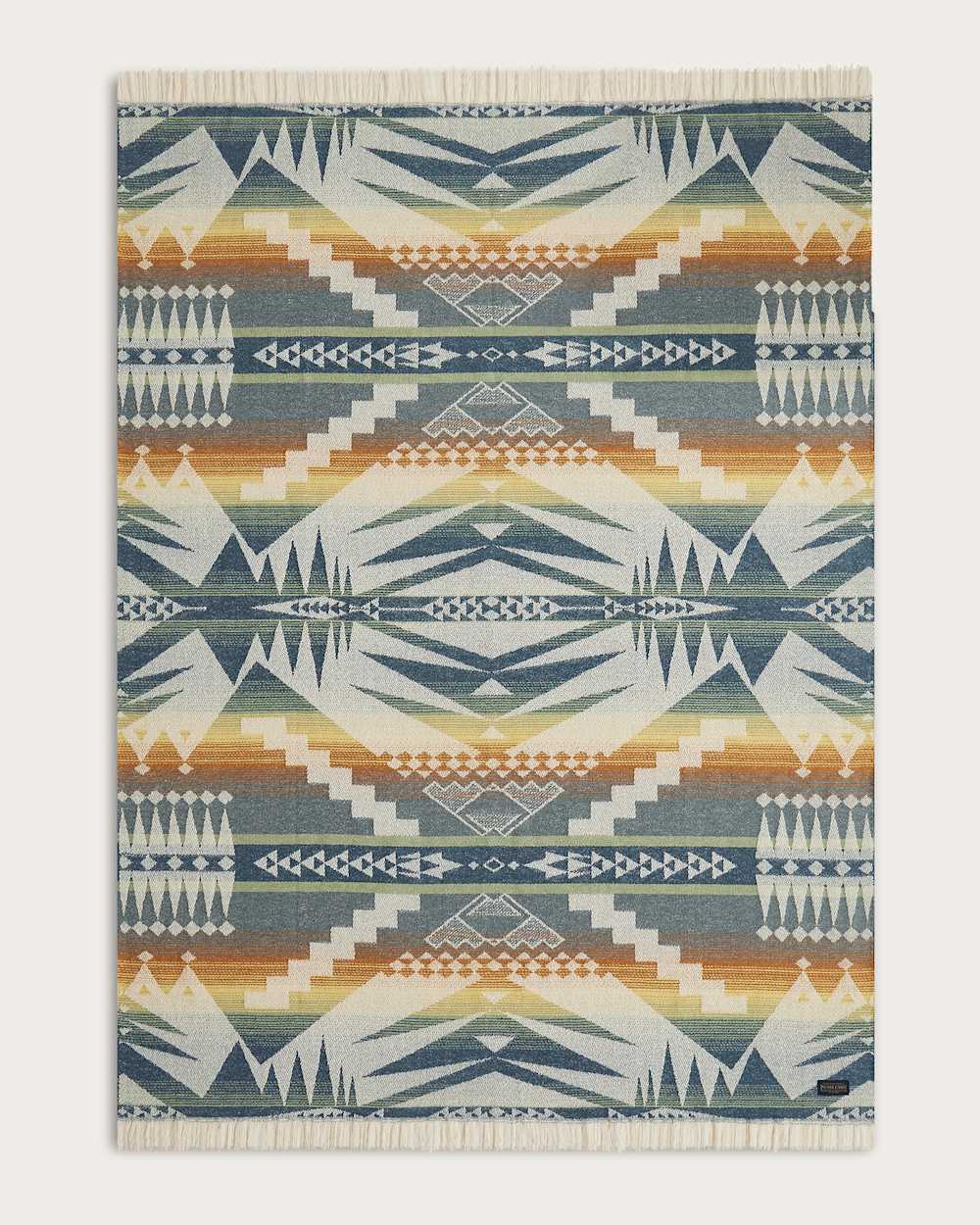 MYSTIC LAKE FRINGE THROW IN MYSTIC LAKE image number 1