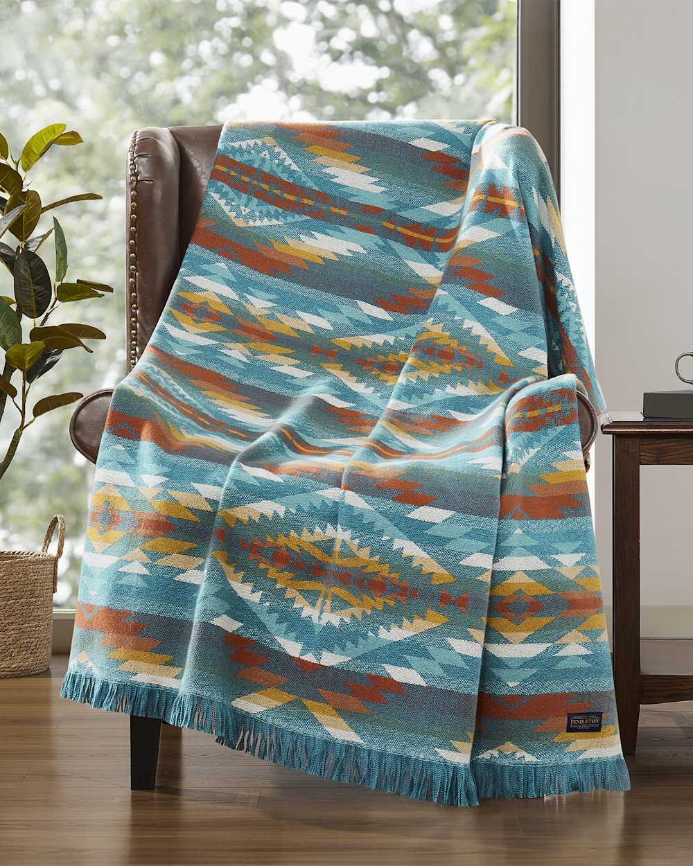 ALTERNATE VIEW OF SUMMERLAND FRINGE THROW IN SUMMERLAND image number 2
