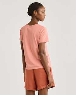 ALTERNATE VIEW OF WOMEN'S SUMMERLAND GRAPHIC TEE IN DUSTY ROSE image number 3