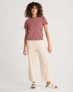 ALTERNATE VIEW OF WOMEN'S DESCHUTES TEE IN ROSE image number 5