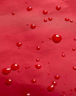 ALTERNATE VIEW OF WOMEN'S VICTORIA RAIN SLICKER IN RED image number 6