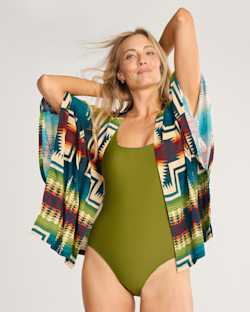 HARDING WOMEN'S OPEN-FRONT COVERUP IN CENTURY HARDING image number 1