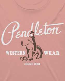 ALTERNATE VIEW OF WOMEN'S COWGIRL GRAPHIC TEE IN DUSTY ROSE image number 2