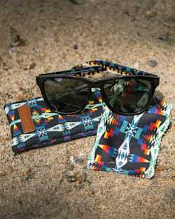 ALTERNATE VIEW OF SHWOOD X PENDLETON KEGON POLARIZED SUNGLASSES IN BLACK/TUCSON image number 5