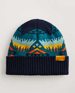 NEHALEM MERINO KNIT CAP IN AQUA image number 1