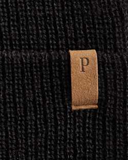 ALTERNATE VIEW OF WOOL WATCH CAP IN BLACK image number 2