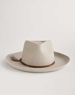 ALTERNATE VIEW OF CASSANDRA WOOL FELT HAT IN SILVER image number 3