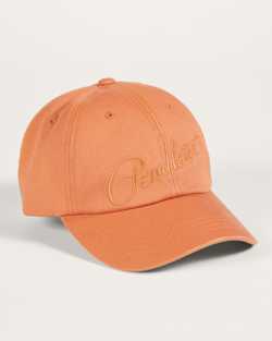 CLASSIC LOGO SIX-PANEL CAP IN ORANGE image number 1