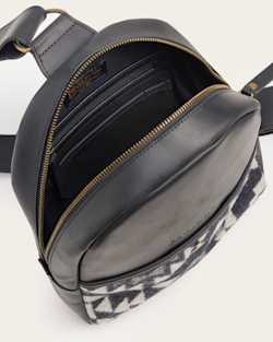 ALTERNATE VIEW OF BLUE RIDGE MINI SLING BACKPACK IN BLACK MULTI image number 3