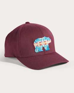 EMBROIDERED HAT IN MAROON BEAR image number 1