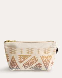 ASTORIA CANVAS ZIP POUCH IN IVORY PONDEROSA image number 1