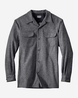 MEN'S BOARD SHIRT IN OXFORD GREY MIX SOLID image number 6
