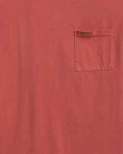 ALTERNATE VIEW OF MEN'S SHORT-SLEEVE DESCHUTES POCKET TEE IN BRICK RED image number 2