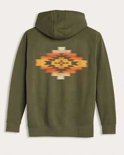 MEN'S SOLSTICE CANYON GRAPHIC HOODIE IN MILITARY GREEN/MULTI image number 1