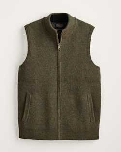 MEN'S SHETLAND COLLECTION SWEATER VEST IN CAMO HEATHER image number 1
