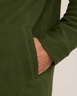 ALTERNATE VIEW OF MEN�S WOOL LAWSON COAT IN ARMY GREEN image number 5
