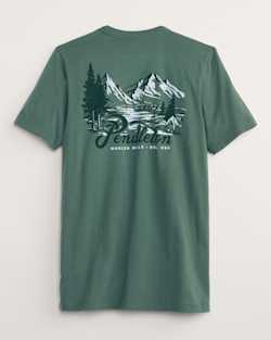 MEN'S MOUNTAIN PASS GRAPHIC TEE IN PINE/FOREST image number 1