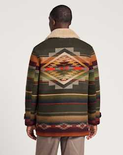 ALTERNATE VIEW OF MEN'S TUMALO RIDGE DAYTON WOOL COAT IN OLIVE MULTI image number 2