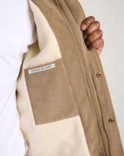 ALTERNATE VIEW OF MEN'S SEABECK CORDUROY TRUCKER JACKET IN OLD OAK image number 5