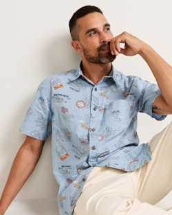 MEN'S SHORT-SLEEVE NATIONAL PARK SHORELINE SHIRT IN BLUE image number 1