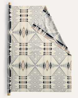 ALTERNATE VIEW OF DIAMOND RIDGE HEAVYWEIGHT JACQUARD FABRIC IN GREY MIX image number 2
