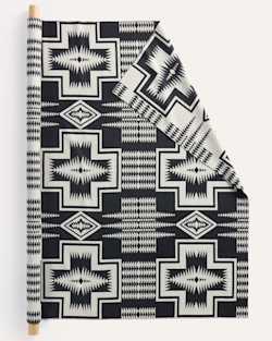 HARDING HEAVYWEIGHT JACQUARD FABRIC IN BLACK/IVORY HARDING image number 1
