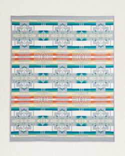 ALTERNATE VIEW OF CHIEF JOSEPH BLANKET IN GREY image number 2