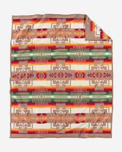 ALTERNATE VIEW OF CHIEF JOSEPH BLANKET IN TAN image number 2